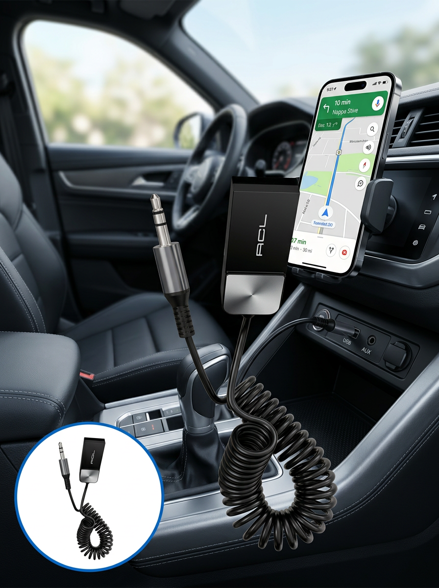 USB AUX Bluetooth Adaptörü Kablosuz Ses Aktarım Cihazı - Lisinya USB AUX Bluetooth Adaptörü Kablosuz Ses Aktarım Cihazı - Lisinya