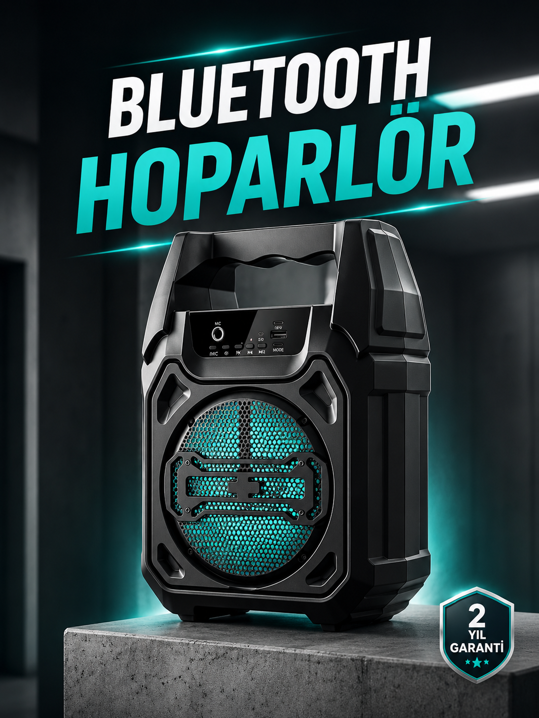 Kablosuz 6.5 İnç TWS Bluetooth Hoparlör - Lisinya Kablosuz 6.5 İnç TWS Bluetooth Hoparlör - Lisinya