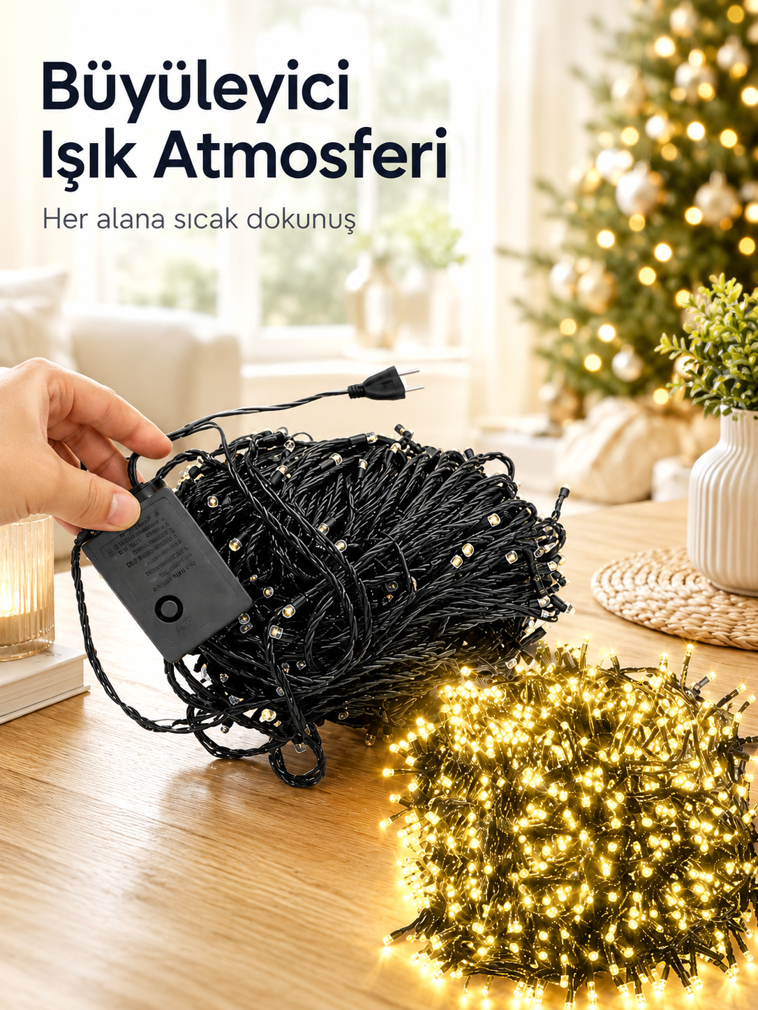 10 Metre Şerit Led Gün Işığı Led Işık Süsleme Parti Malzemesi Konsept - Lisinya 10 Metre Şerit Led Gün Işığı Led Işık Süsleme Parti Malzemesi Konsept - Lisinya