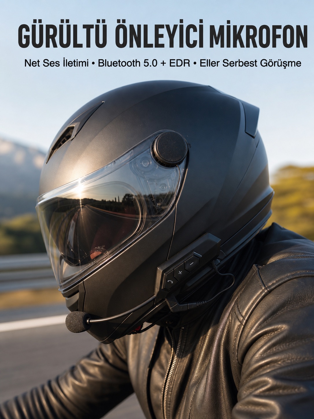 Yeni Nesil Dinleme Ve Konuşma Özellikli Intercom Kask Kulaklığı 5.0 Bluetooth - Lisinya Yeni Nesil Dinleme Ve Konuşma Özellikli Intercom Kask Kulaklığı 5.0 Bluetooth - Lisinya