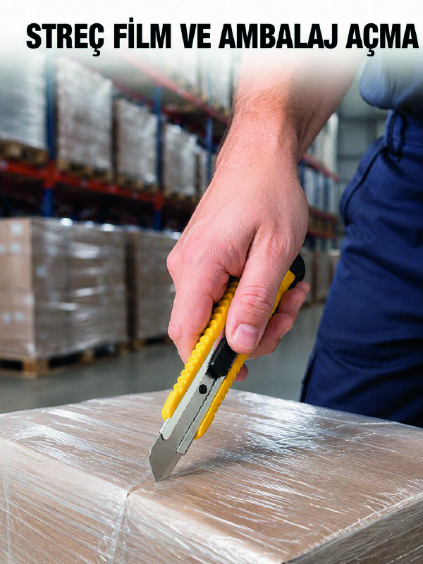 5’li Metal Falçata Seti Profesyonel Maket Bıçağı Kesici Falçata Sarı Ergonomik Saplı - Lisinya 5’li Metal Falçata Seti Profesyonel Maket Bıçağı Kesici Falçata Sarı Ergonomik Saplı - Lisinya