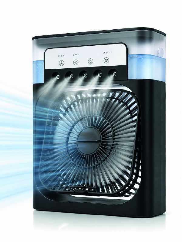 Su Hazneli Püskürtmeli Fan 1-3-5 Püskürtme Seçeneği, Type-C Güç Girişi - Lisinya