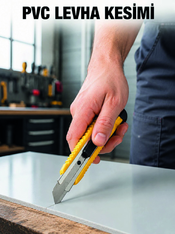 5’li Profesyonel Metal Falçata Seti Ergonomik Saplı Çok Amaçlı Kesici Maket Bıçağı - Lisinya
