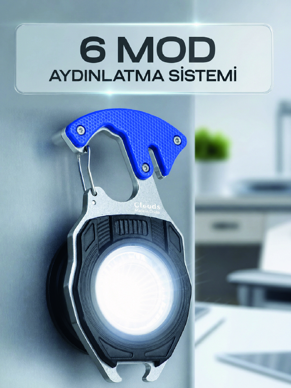 Çok Fonksiyonlu Acil Durum El Feneri Elektronik Çakmak Tornavida ve Düdük Özellikli - Lisinya Çok Fonksiyonlu Acil Durum El Feneri Elektronik Çakmak Tornavida ve Düdük Özellikli - Lisinya