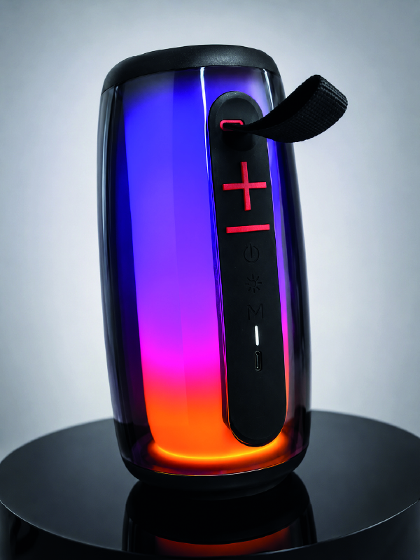 Bluetooth 5.3 RGB LED Işıklı Taşınabilir Hoparlör USB TF Kart AUX Destekli - Lisinya Bluetooth 5.3 RGB LED Işıklı Taşınabilir Hoparlör USB TF Kart AUX Destekli - Lisinya