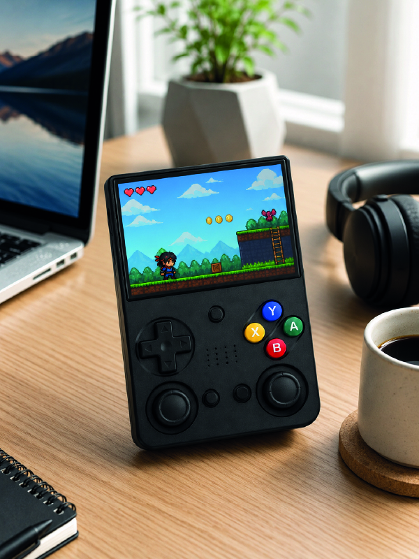 Retro Taşınabilir Oyun Konsolu 3.5 İnç IPS Ekran 26 Emülatör Destekli 64GB El Tipi Oyun Cihazı - Lisinya Retro Taşınabilir Oyun Konsolu 3.5 İnç IPS Ekran 26 Emülatör Destekli 64GB El Tipi Oyun Cihazı - Lisinya