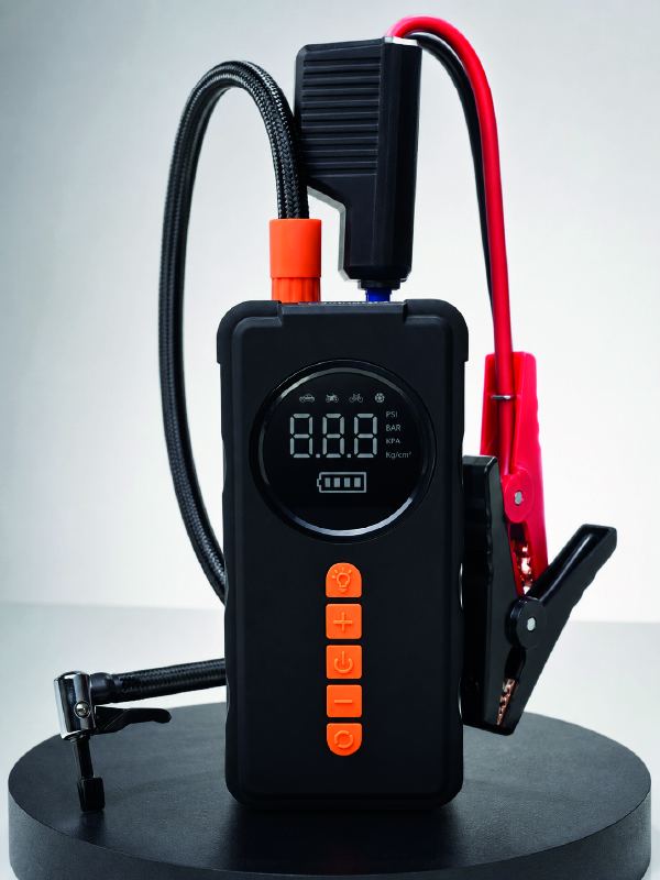Dijital Araç Kompresörü 4 Fonksiyonlu Akü Takviye Lastik Şişirme Powerbank ve LED El Feneri - Lisinya Dijital Araç Kompresörü 4 Fonksiyonlu Akü Takviye Lastik Şişirme Powerbank ve LED El Feneri - Lisinya
