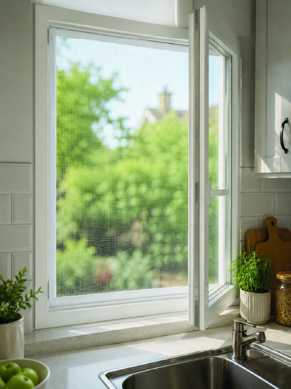 Pencere ve Balkon İçin Tek Kanatlı Kolay Takılan Sineklik - Lisinya Pencere ve Balkon İçin Tek Kanatlı Kolay Takılan Sineklik - Lisinya