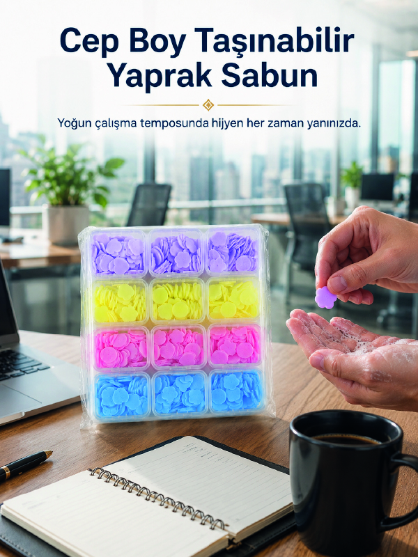 24 Adet Yaprak Sabun ile Pratik Hijyen - Lisinya