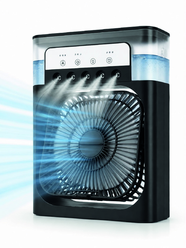 Su Hazneli Püskürtmeli Fan 1-3-5 Püskürtme Seçeneği, Type-C Güç Girişi - Lisinya