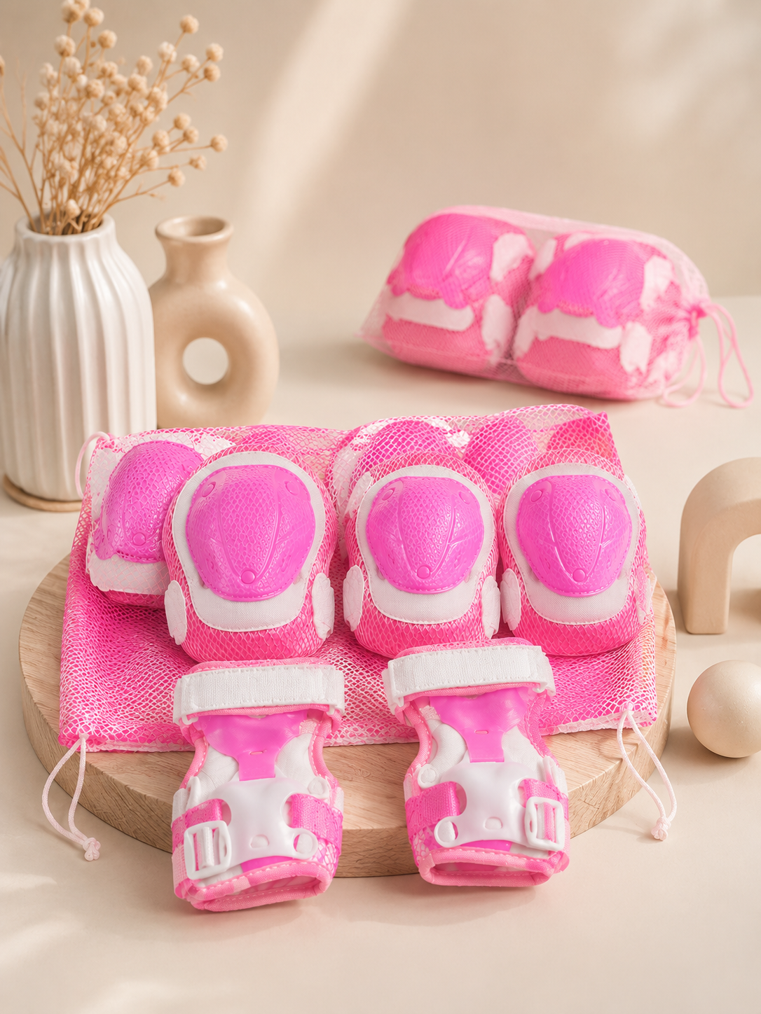 PEMBE DİZLİK DİRSEKLİK - Lisinya PEMBE DİZLİK DİRSEKLİK - Lisinya