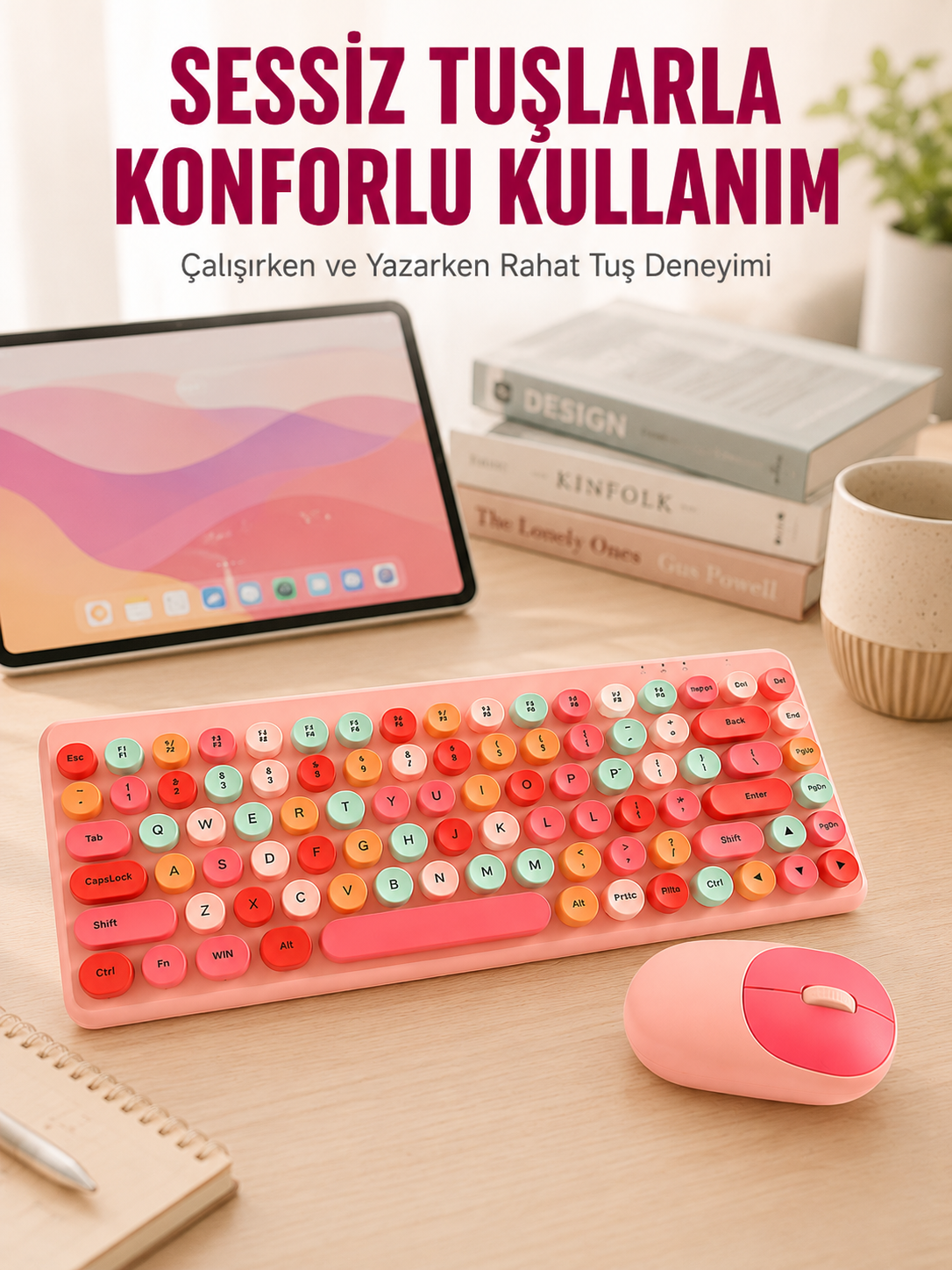 Retro Tarz Bluetooth 5.1 Klavye – Win/OSX/Android/iOS Uyumlu Yeni Nesil - Lisinya Retro Tarz Bluetooth 5.1 Klavye – Win/OSX/Android/iOS Uyumlu Yeni Nesil - Lisinya
