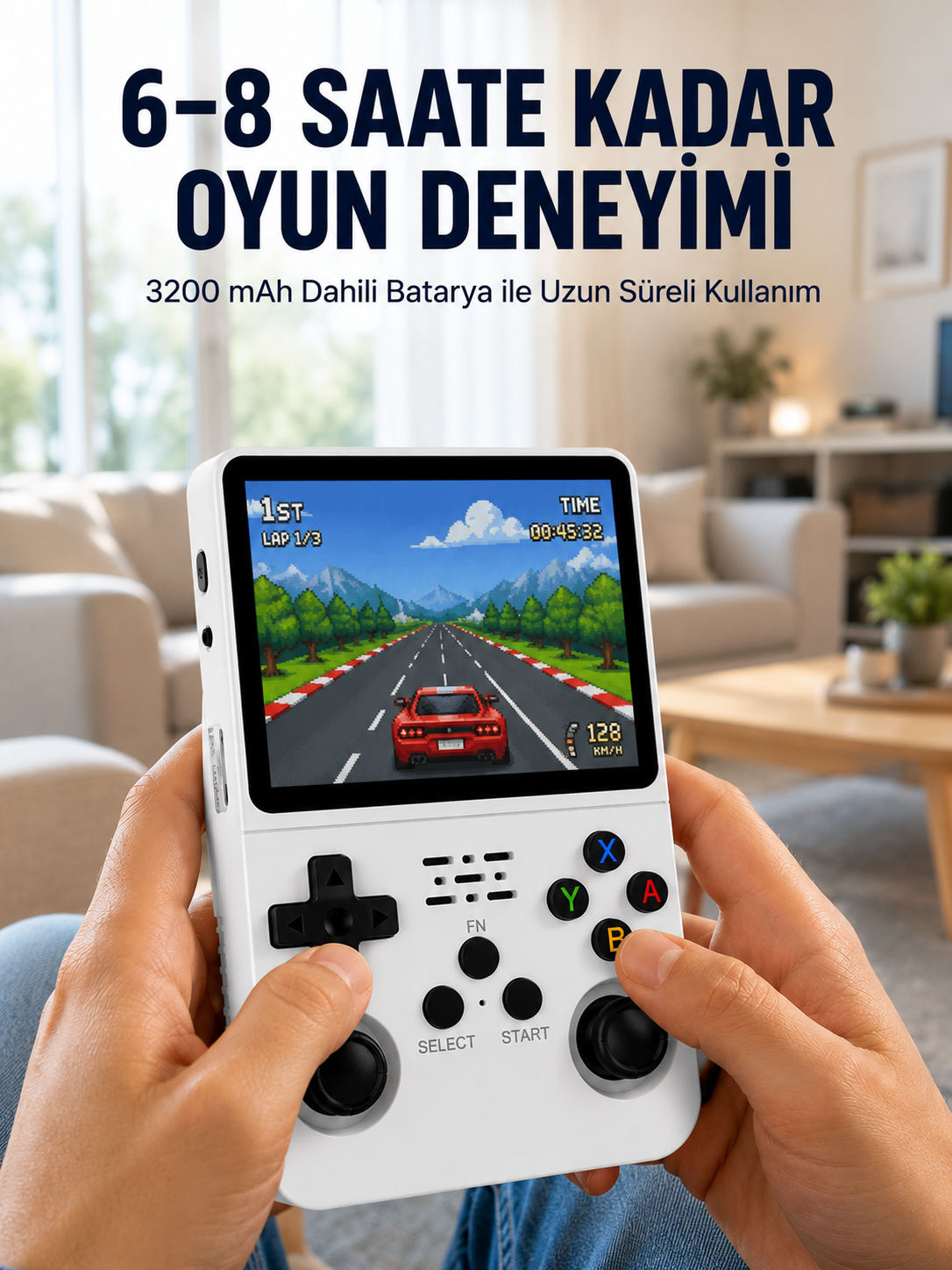 64 GB Retro Oyun Konsolu – Çoklu Emülatör Desteği, Linux Tabanlı Açık Sistem Yeni Nesil - Lisinya 64 GB Retro Oyun Konsolu – Çoklu Emülatör Desteği, Linux Tabanlı Açık Sistem Yeni Nesil - Lisinya