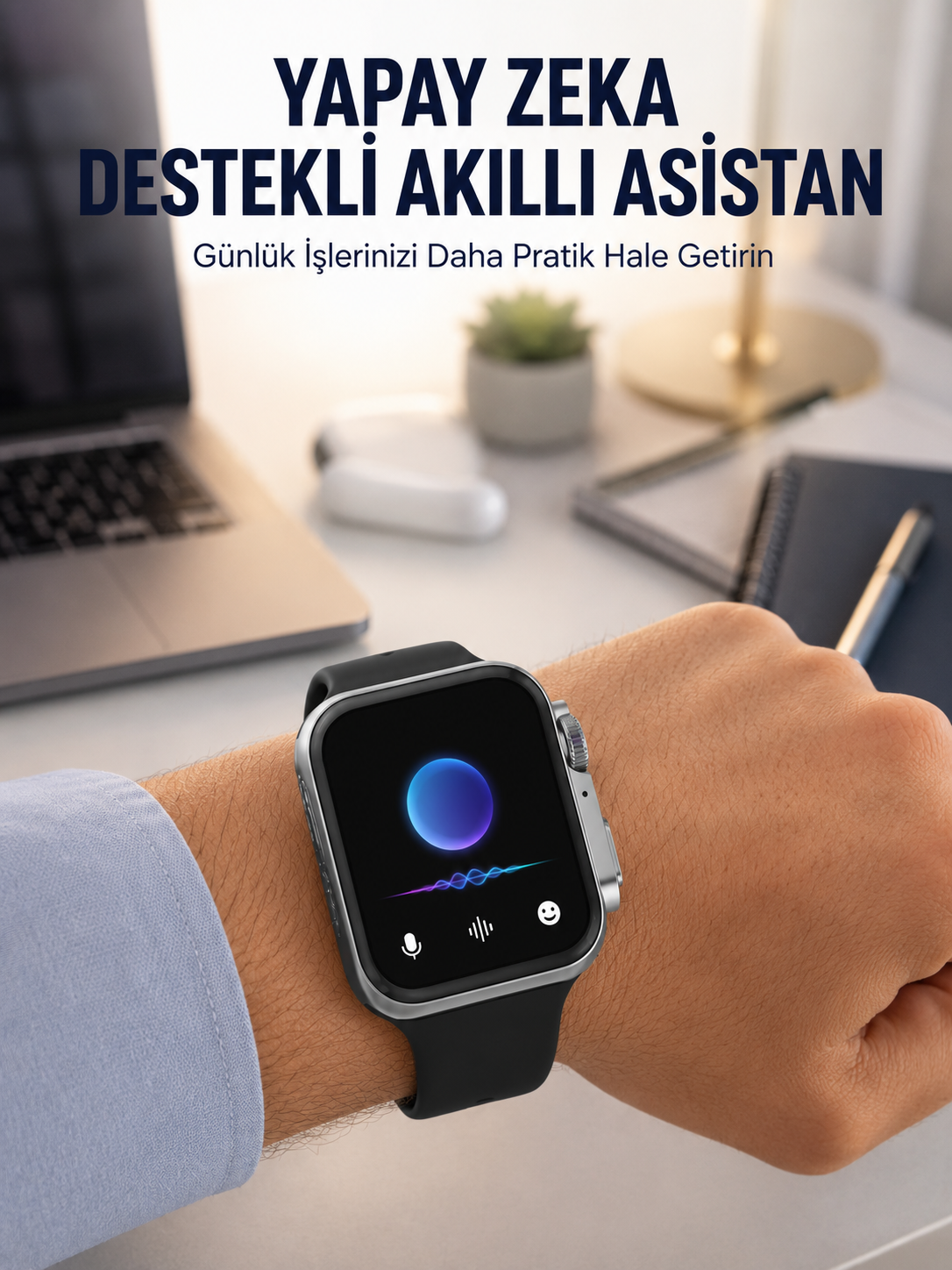 RS12 PRO+ 2025 Serisi Garantili Özel Üretim Akıllı Saat – AMOLED Ekran, GPS, 2GB Hafıza, Sesli Görüşme, Uzun Şarj Süresi Yeni Nesil - Lisinya