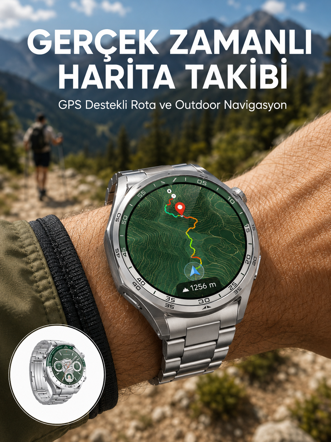 Premium Amoled Akıllı Saat GPS Harita Desteği Bluetooth Arama Sağlık Takipli Yeni Nesil - Lisinya Premium Amoled Akıllı Saat GPS Harita Desteği Bluetooth Arama Sağlık Takipli Yeni Nesil - Lisinya