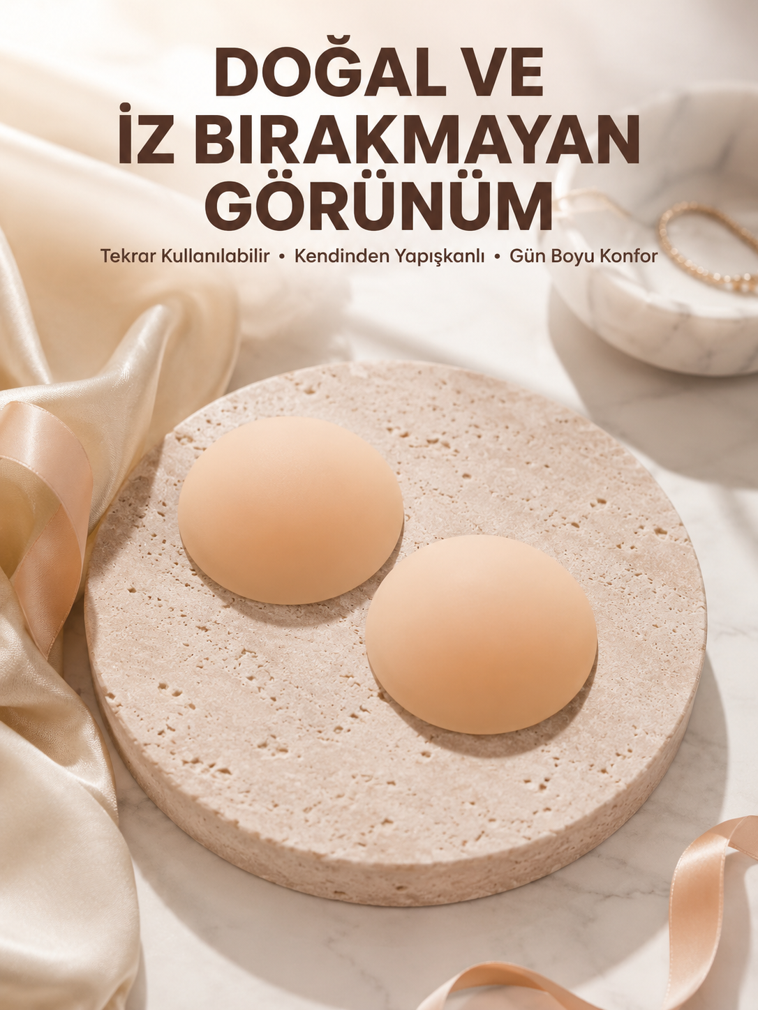 Silikon Göğüs Ucu Kapatıcı Kendinden Yapışkanlı Tekrar Kullanılabilir - Lisinya Silikon Göğüs Ucu Kapatıcı Kendinden Yapışkanlı Tekrar Kullanılabilir - Lisinya