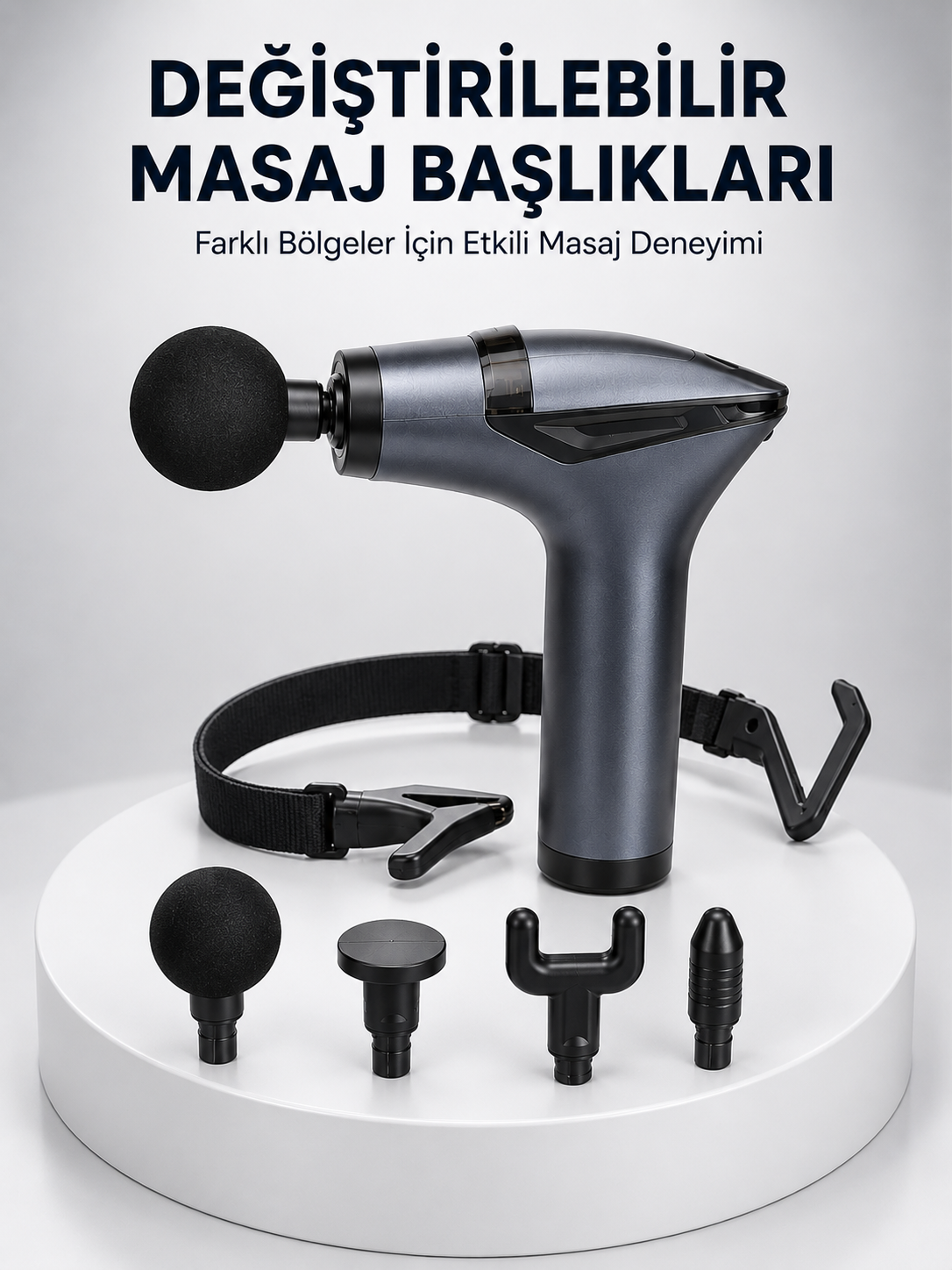 AKTÜEL 3in1 Taşınabilir Şarjlı Titreşimli Masaj Cihazı Çok Fonksiyonlu Yeni Nesil - Lisinya