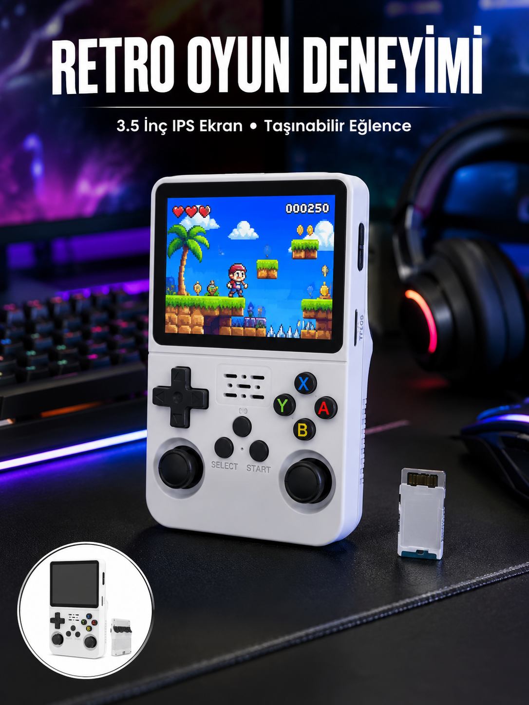 Retro El Konsolu – Gelişmiş Donanım ve Özelleştirilebilir Yazılım Yapısı Yeni Nesil - Lisinya Retro El Konsolu – Gelişmiş Donanım ve Özelleştirilebilir Yazılım Yapısı Yeni Nesil - Lisinya