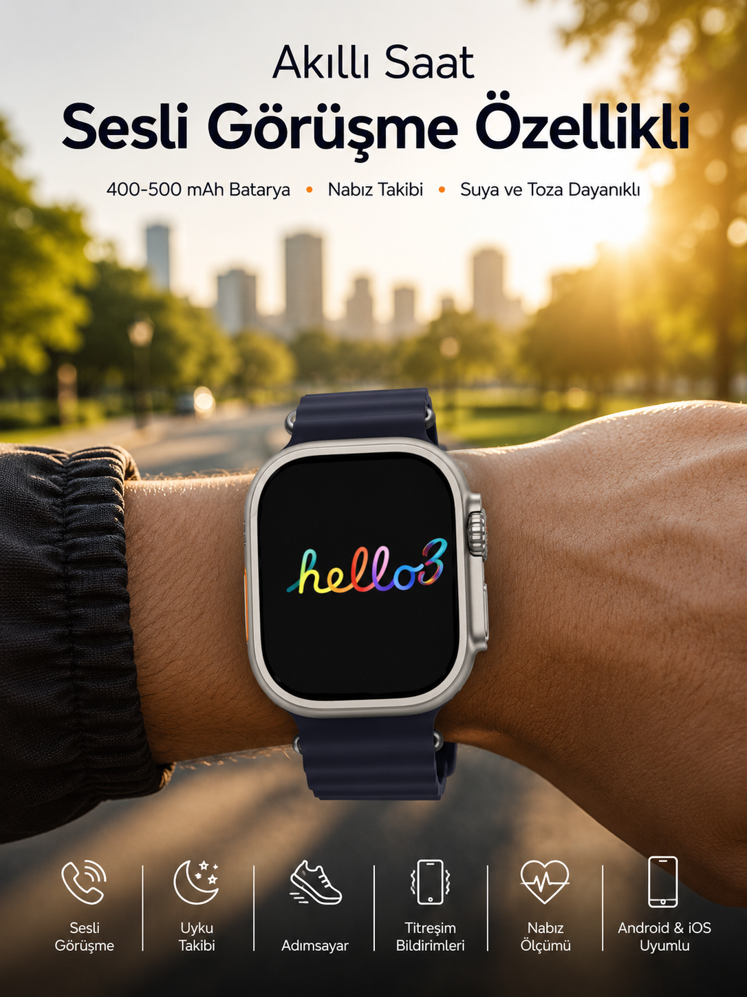 Yeni Nesil Arama Cevaplayan Uyku ve Sağlık Takibi GPS Özelliği - Lisinya Yeni Nesil Arama Cevaplayan Uyku ve Sağlık Takibi GPS Özelliği - Lisinya
