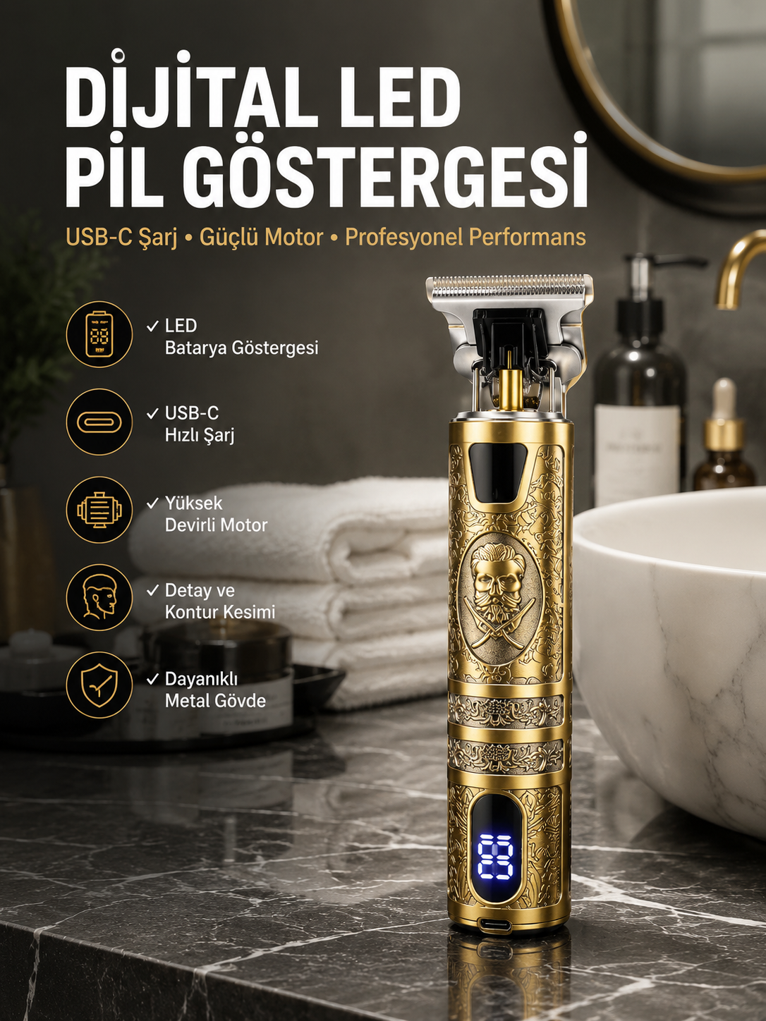 Çizik Tıraş Makinesi Şarjlı Paslanmaz Çelik Bıçaklı Uzun Ömürlü - Lisinya Çizik Tıraş Makinesi Şarjlı Paslanmaz Çelik Bıçaklı Uzun Ömürlü - Lisinya