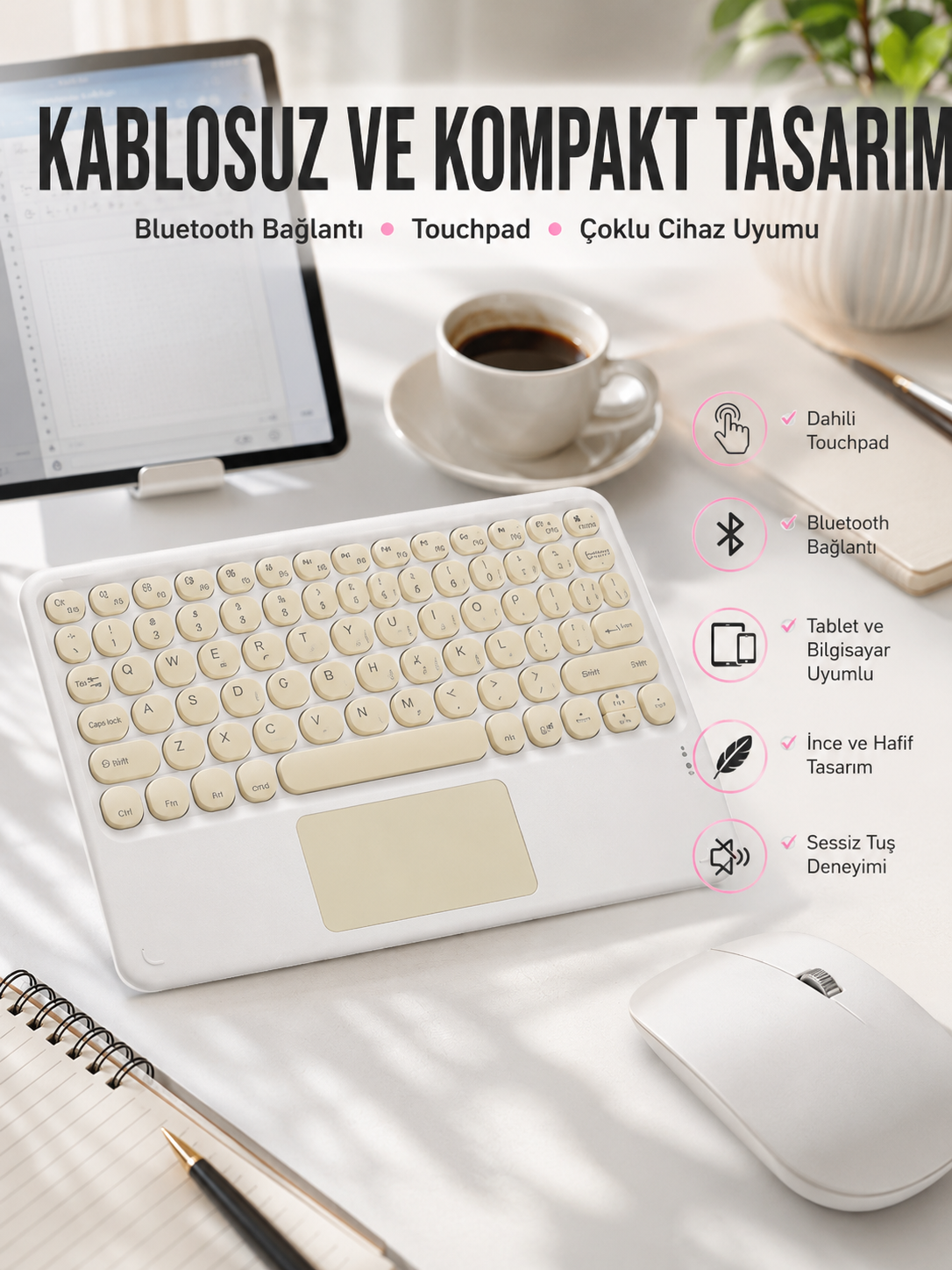 KABLOSUZ TOUCHPAD - Lisinya