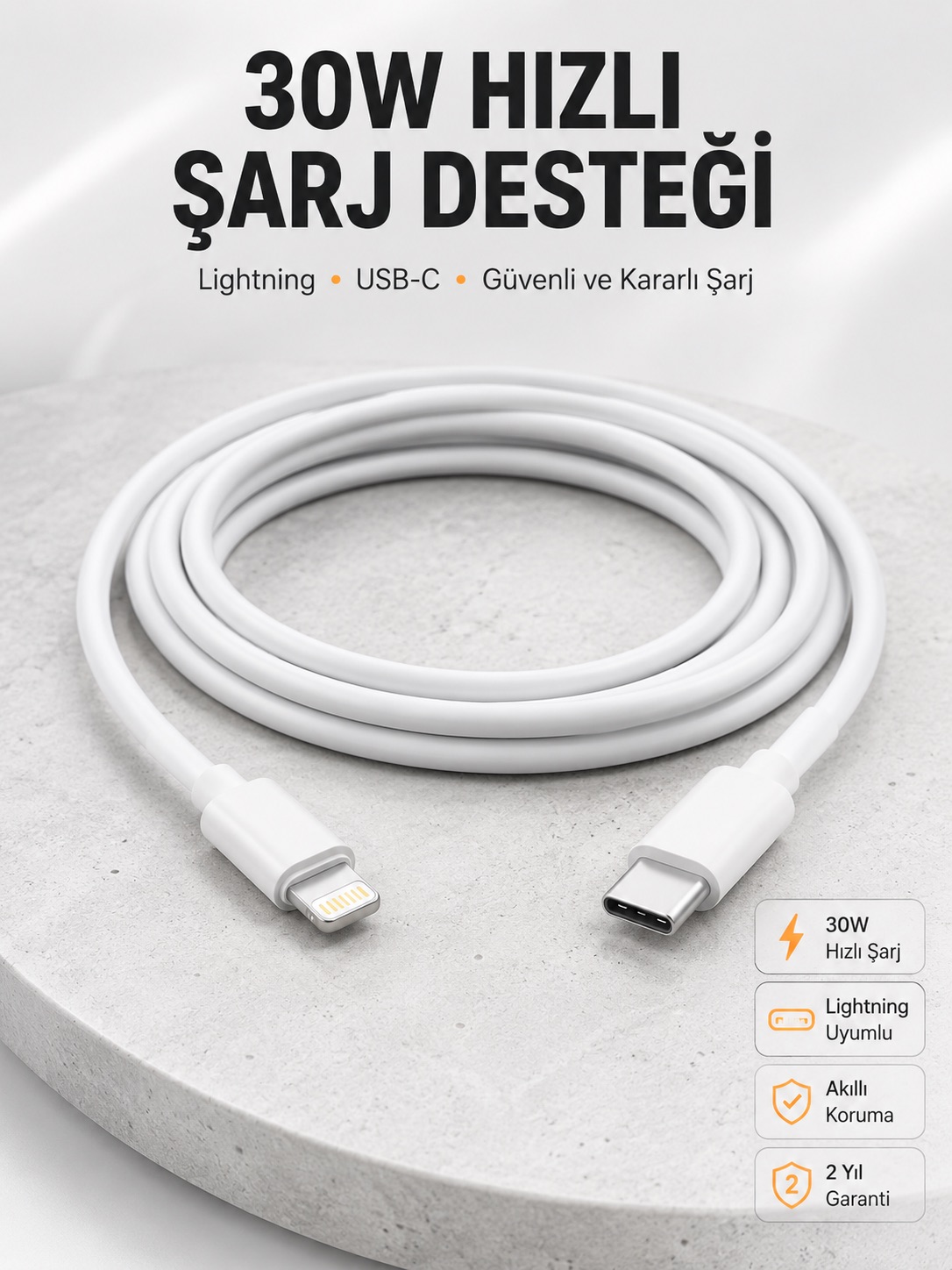 IOS Tüm Serilerle Uyumlu 30W Hızlı Şarj Aleti 11 12 13 14/Pro Max Mini Plus - Lisinya IOS Tüm Serilerle Uyumlu 30W Hızlı Şarj Aleti 11 12 13 14/Pro Max Mini Plus - Lisinya