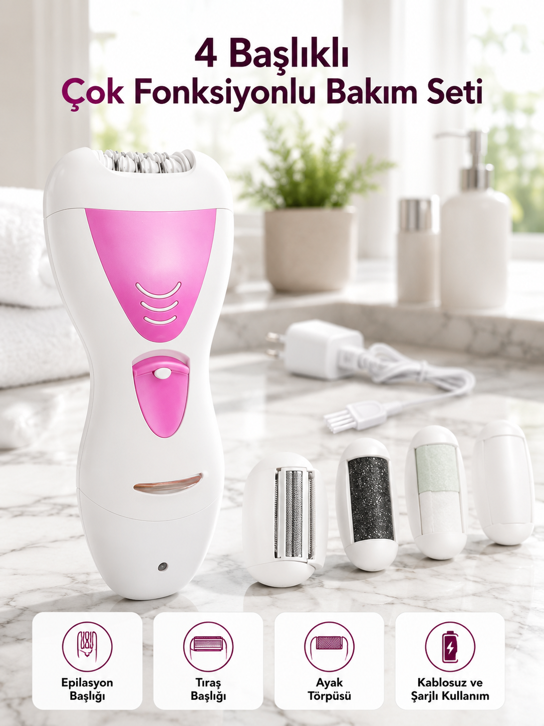 HK-7600 EPİLATÖR - Lisinya HK-7600 EPİLATÖR - Lisinya