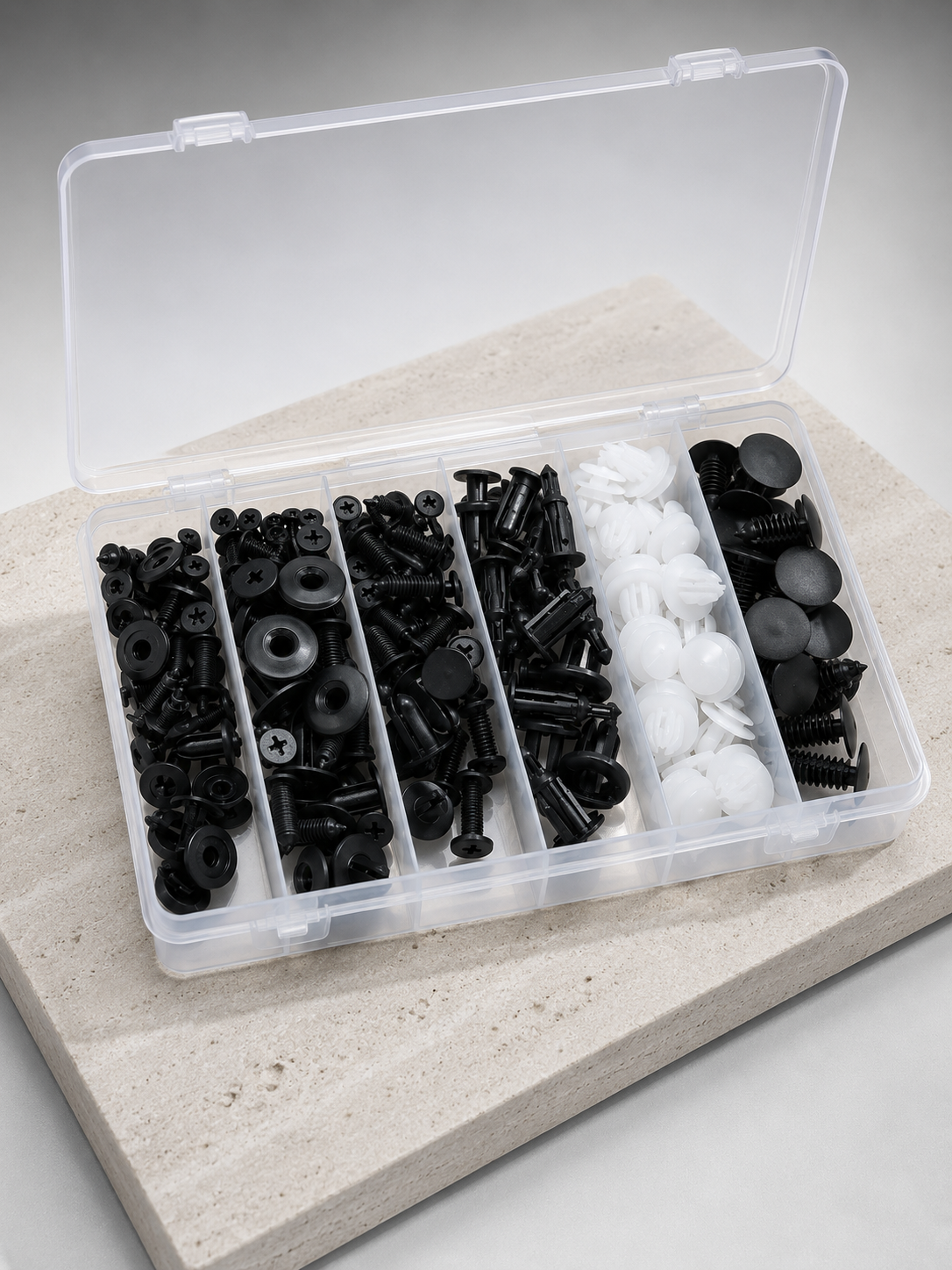 100 Parça Oto Döşeme Klipsi Seti Tampon, Kapı Paneli ve Plastik Trim Sabitleme Klipsleri - Lisinya 100 Parça Oto Döşeme Klipsi Seti Tampon, Kapı Paneli ve Plastik Trim Sabitleme Klipsleri - Lisinya
