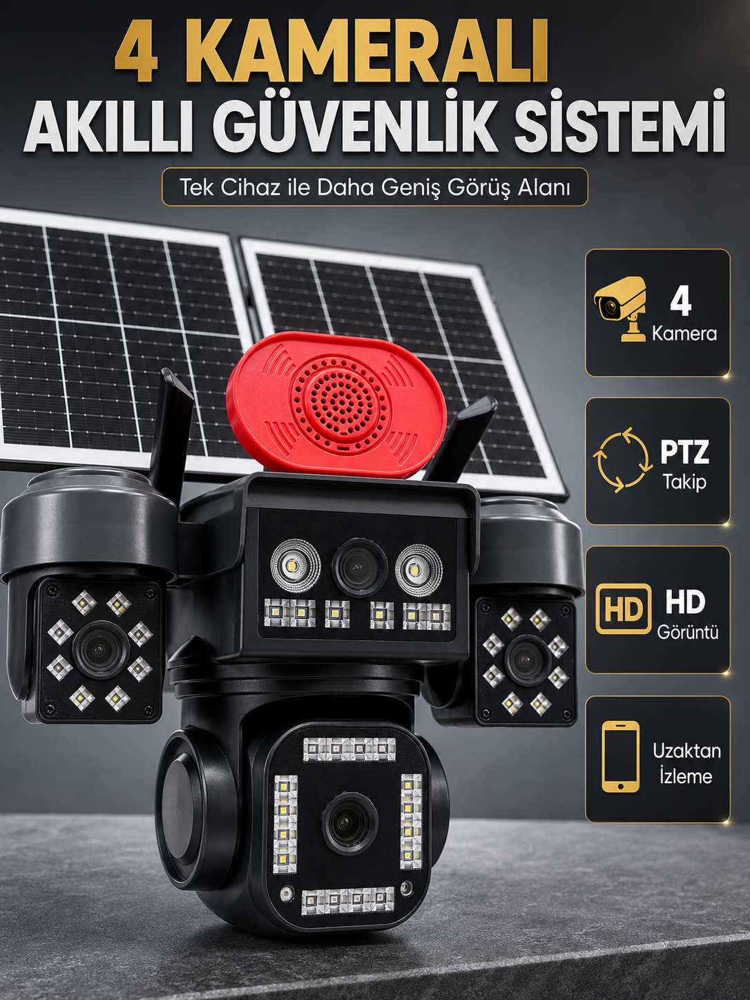 360° Hareket Kabiliyetine Sahip Motorlu PTZ Kamera ile Akıllı Takip ve Geniş Görüş Deneyimi - Lisinya 360° Hareket Kabiliyetine Sahip Motorlu PTZ Kamera ile Akıllı Takip ve Geniş Görüş Deneyimi - Lisinya