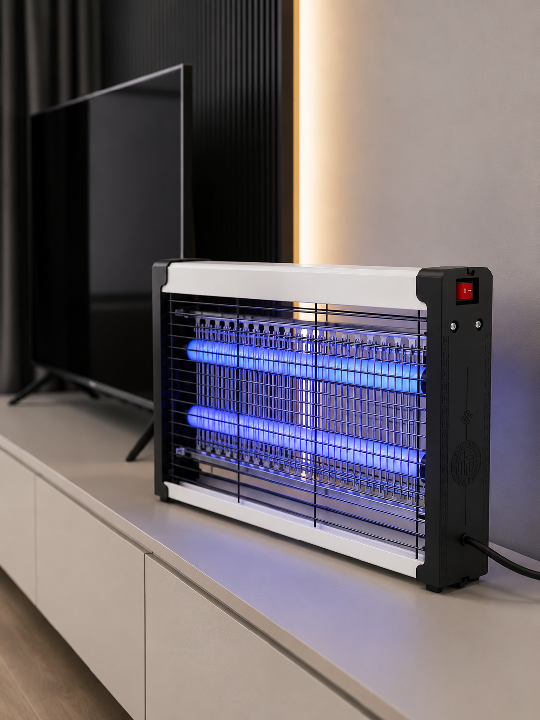 10W UV Haşere Kontrol Cihazı – Sessiz Çalışan Elektrikli Sinek Öldürücü Lamba - Lisinya