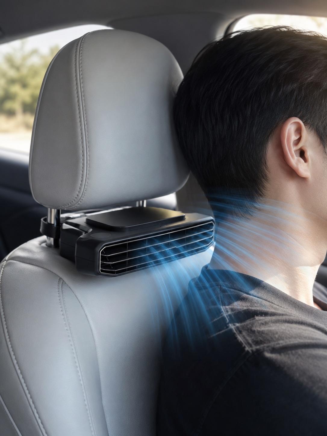 5 Kademeli Araç İçi Boyun Serinletme Fanı Güçlü Turbo Hava Akışlı USB Şarjlı - Lisinya 5 Kademeli Araç İçi Boyun Serinletme Fanı Güçlü Turbo Hava Akışlı USB Şarjlı - Lisinya