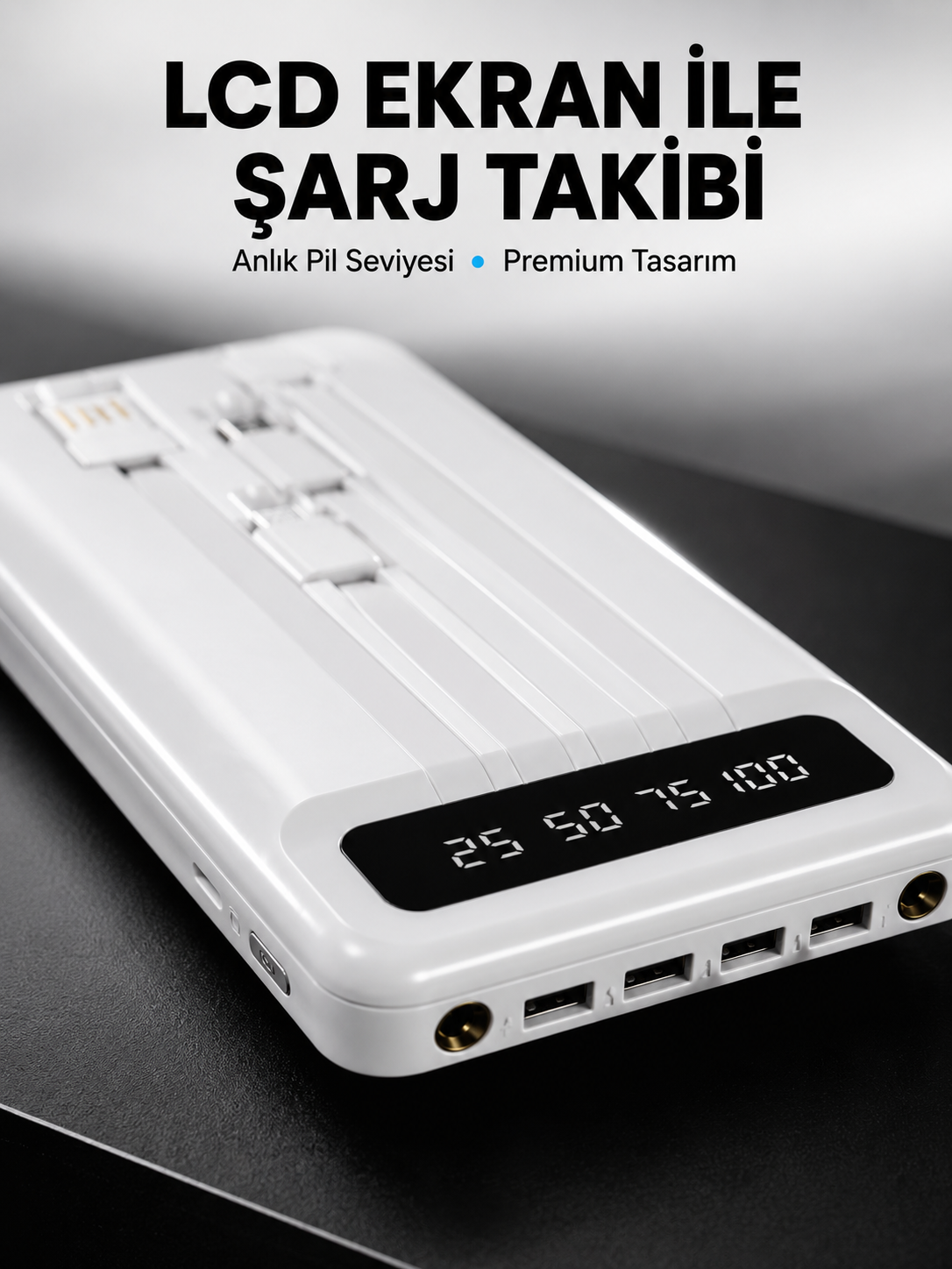 20.000mAh Taşınabilir Powerbank PD Teknolojili Çift USB Çıkışlı Yeni Nesil - Lisinya 20.000mAh Taşınabilir Powerbank PD Teknolojili Çift USB Çıkışlı Yeni Nesil - Lisinya