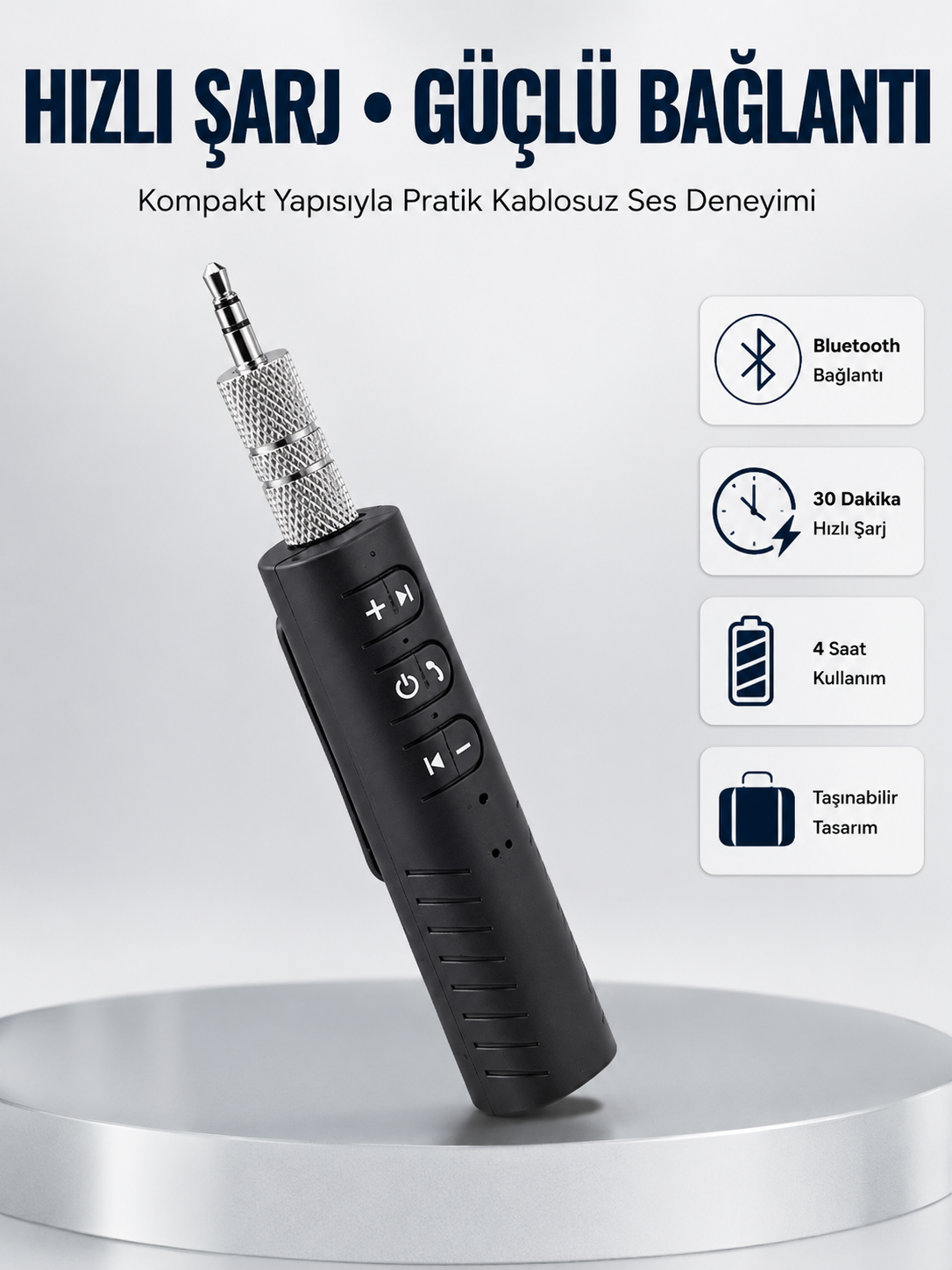 Bluetooth Destekli Ses Alıcısı – Eski Cihazlarınıza Yenilik Katın - Lisinya