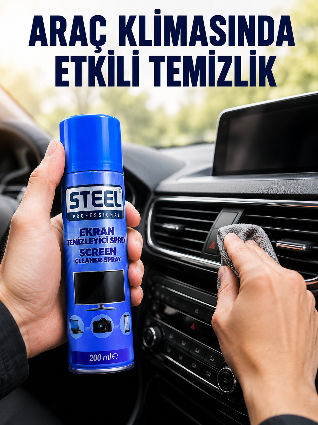 Araç ve Ev Klimaları İçin Klima Temizleyici Sprey - Lisinya Araç ve Ev Klimaları İçin Klima Temizleyici Sprey - Lisinya