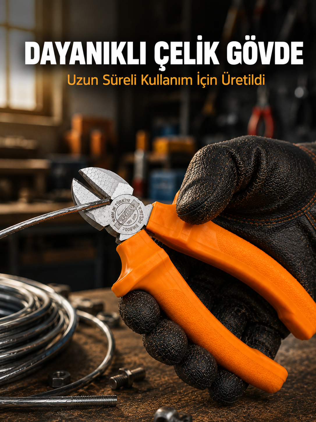 Ergonomik Saplı Hassas Kesim Sunan Dövme Çelik Yan Keski - Lisinya Ergonomik Saplı Hassas Kesim Sunan Dövme Çelik Yan Keski - Lisinya