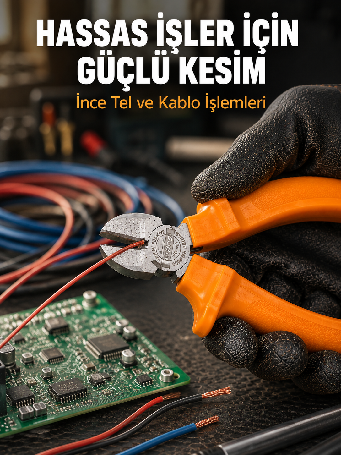 Ergonomik Saplı Hassas Kesim Sunan Dövme Çelik Yan Keski - Lisinya Ergonomik Saplı Hassas Kesim Sunan Dövme Çelik Yan Keski - Lisinya