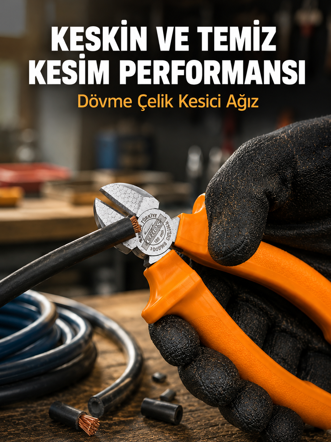 Profesyonel Kullanıma Uygun Dövme Çelik Yan Keski - Lisinya Profesyonel Kullanıma Uygun Dövme Çelik Yan Keski - Lisinya