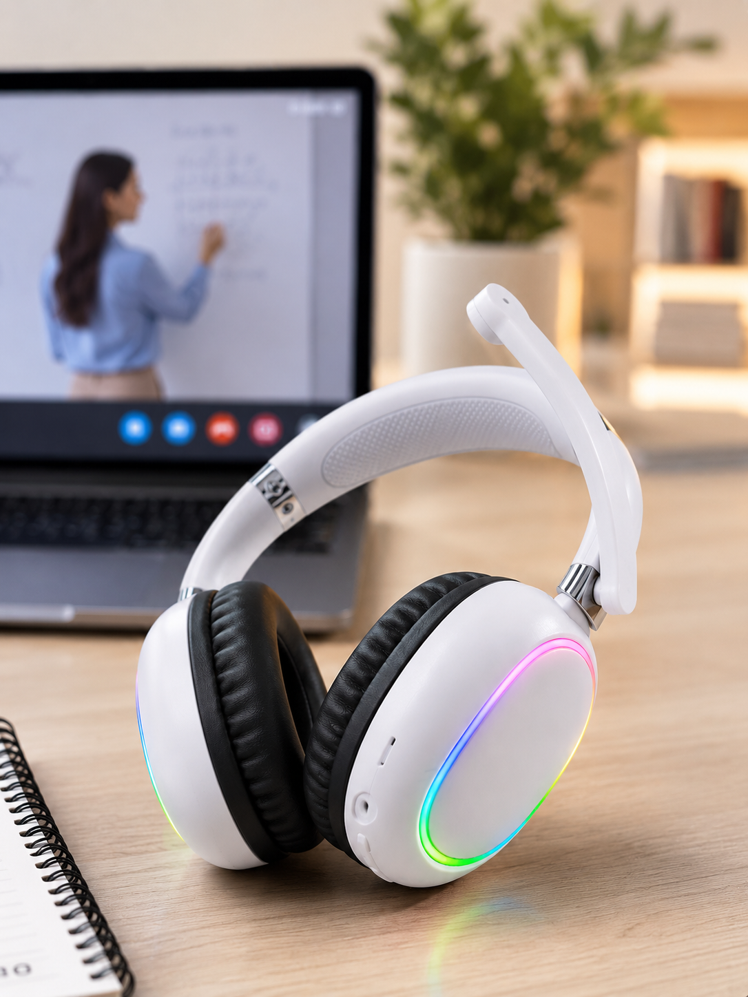 RGB BEYAZ KULAKLIK MAX-17 - Lisinya RGB BEYAZ KULAKLIK MAX-17 - Lisinya