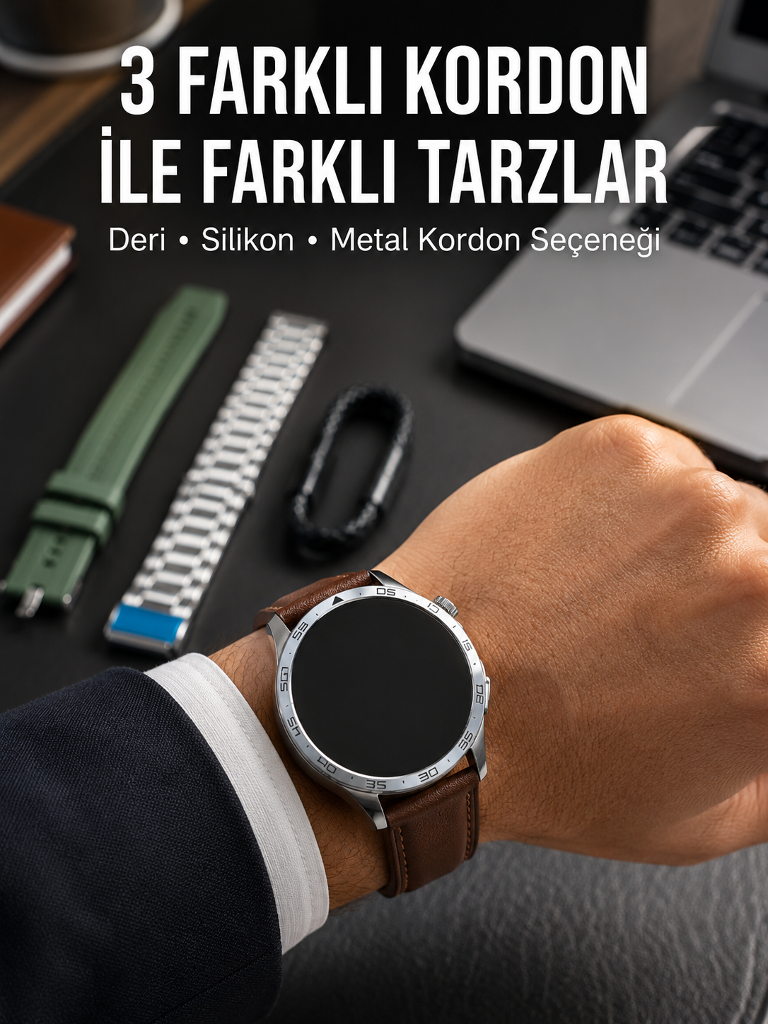 Sağlık Takibi ve Spor Modlarıyla Donatılmış Akıllı Saat - Lisinya