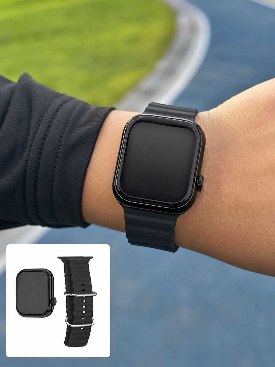 Dokunmatik AMOLED Akıllı Saat Nabız Uyku ve Spor Takip Özellikli - Lisinya Dokunmatik AMOLED Akıllı Saat Nabız Uyku ve Spor Takip Özellikli - Lisinya