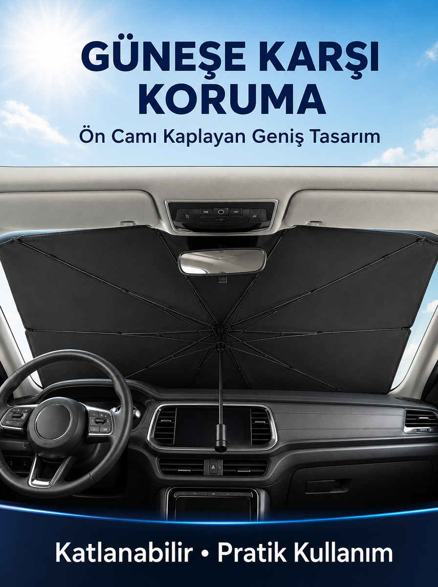 Mini Cooper, Fiat 500, Smart Fortwo, Hyundai i10, Kia Picanto Uyumlu Oto Şemsiye Yeni Nesil - Lisinya Mini Cooper, Fiat 500, Smart Fortwo, Hyundai i10, Kia Picanto Uyumlu Oto Şemsiye Yeni Nesil - Lisinya