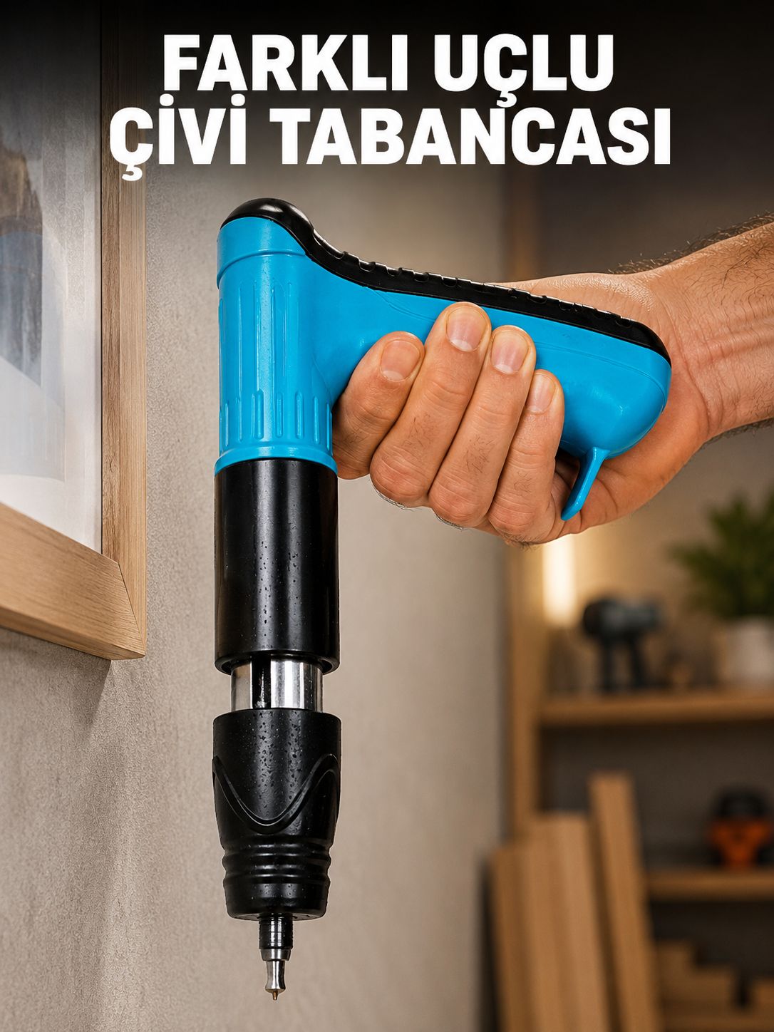 Yaylı Manuel Çivi Tabancası Ahşap Kaplama Döşeme Sabitleme Aleti - Lisinya Yaylı Manuel Çivi Tabancası Ahşap Kaplama Döşeme Sabitleme Aleti - Lisinya