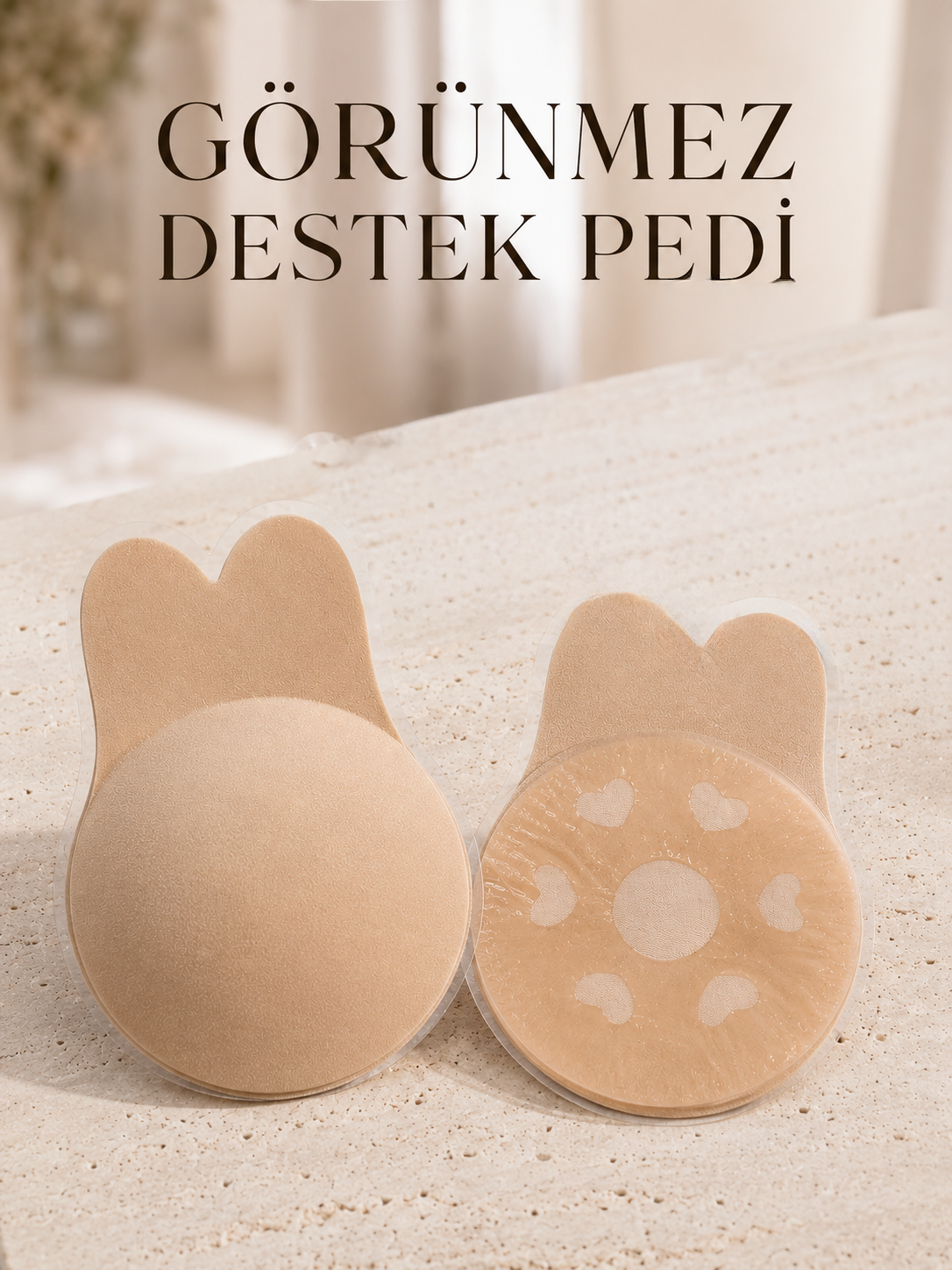 Görünmez Destek Pedi Kendinden Yapışkanlı Pratik ve Rahat Kullanım - Lisinya