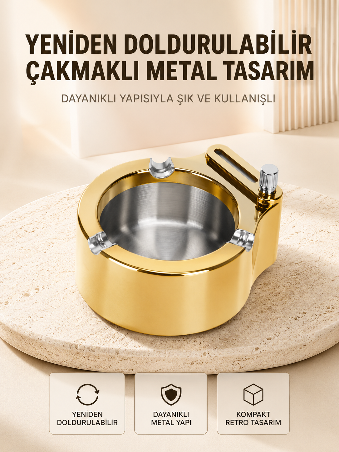 Duman ve Koku Giderici Hava Temizleyici Küllük 2 Katmanlı Filtreli - Lisinya Duman ve Koku Giderici Hava Temizleyici Küllük 2 Katmanlı Filtreli - Lisinya