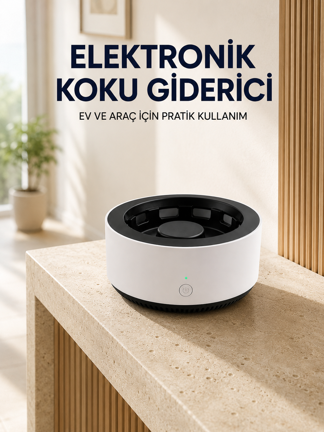 Küllük ve Hava Temizleyici 2’si 1 Arada Koku Giderici Araba ve Ofis İçin - Lisinya Küllük ve Hava Temizleyici 2’si 1 Arada Koku Giderici Araba ve Ofis İçin - Lisinya