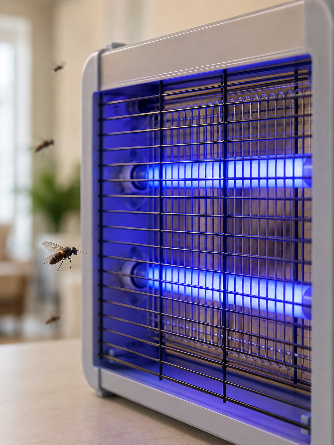 12W Elektrikli Sinek Öldürücü Çift UV Işıklı Asılabilir Böcek Öldürücü Lamba - Lisinya 12W Elektrikli Sinek Öldürücü Çift UV Işıklı Asılabilir Böcek Öldürücü Lamba - Lisinya