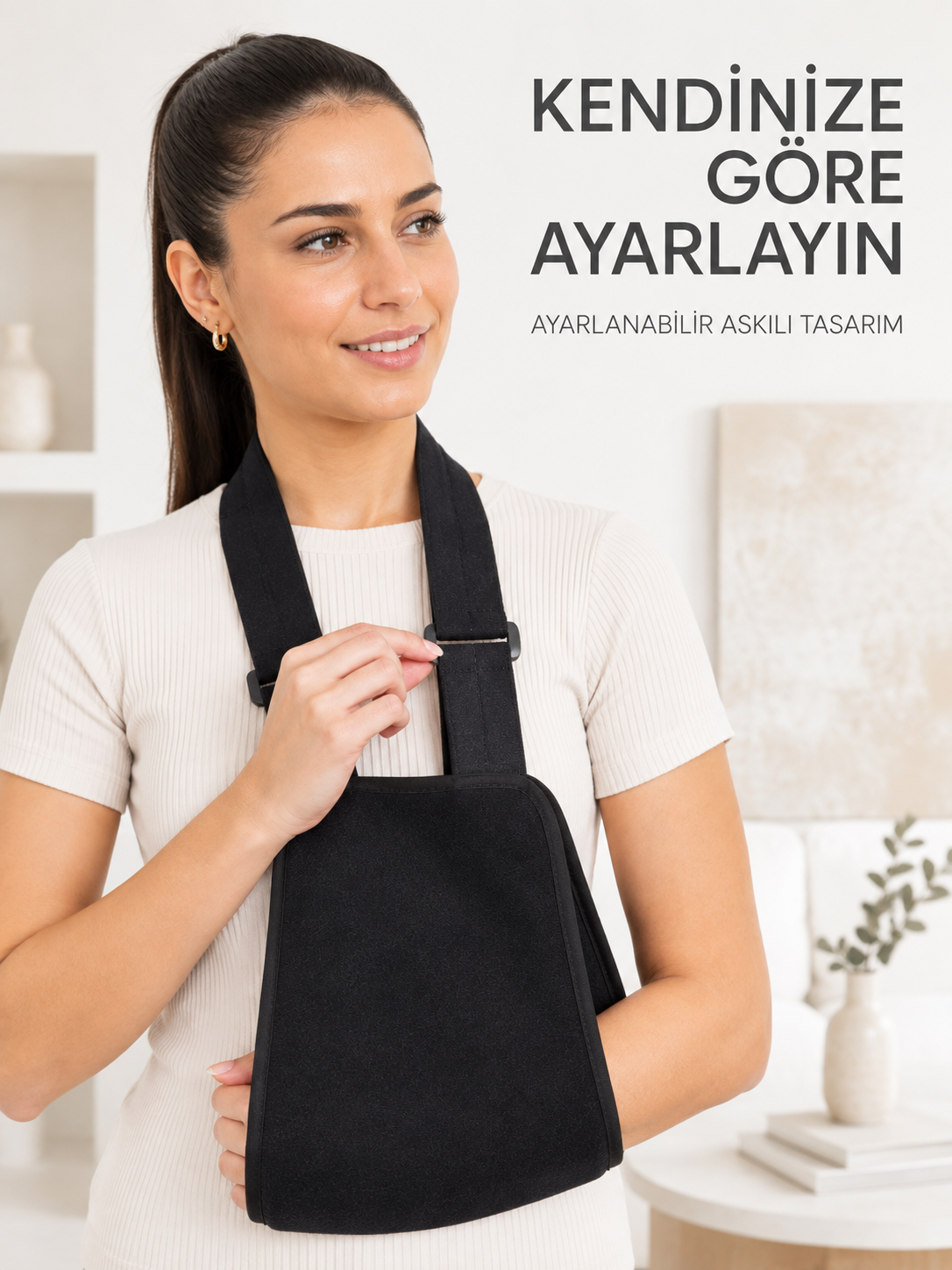 Ortopedik Kol Destek Askısı Ayarlanabilir Askılı Günlük Kullanım - Lisinya Ortopedik Kol Destek Askısı Ayarlanabilir Askılı Günlük Kullanım - Lisinya