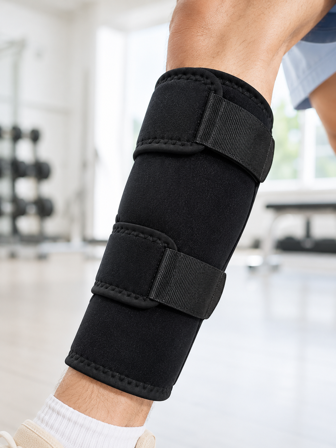 Ayarlanabilir Alt Baldırlık Baldır Destekliği Çift Bantlı Spor ve Günlük Kullanım - Lisinya