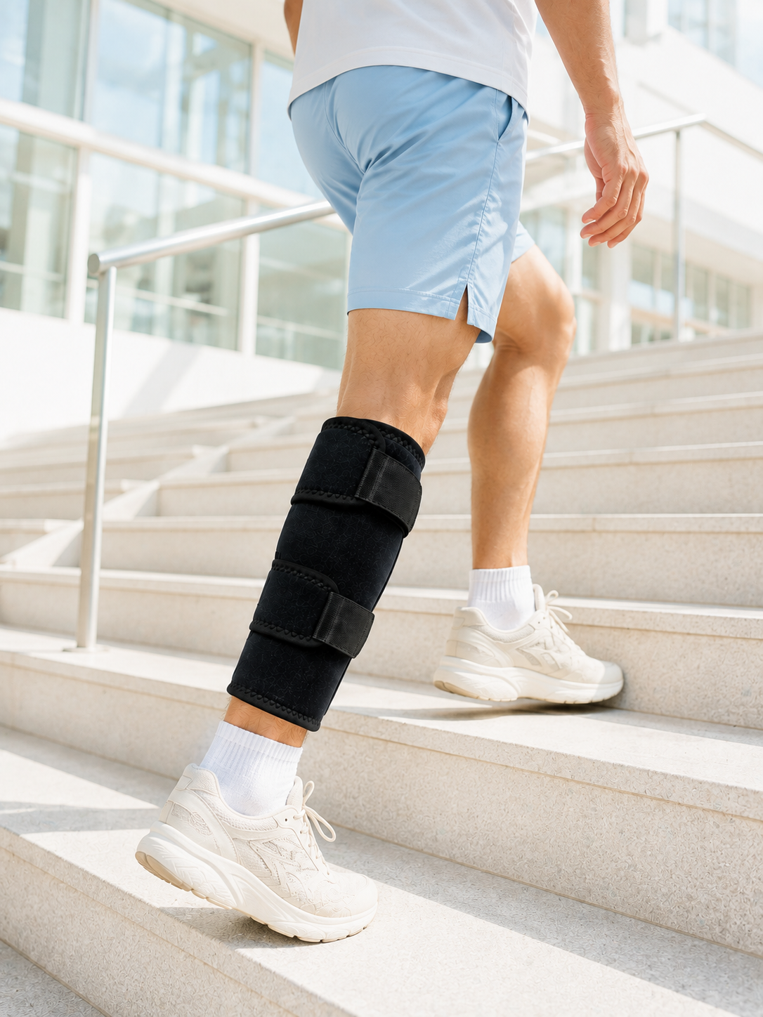 Ayarlanabilir Alt Baldırlık Baldır Destekliği Çift Bantlı Spor ve Günlük Kullanım - Lisinya