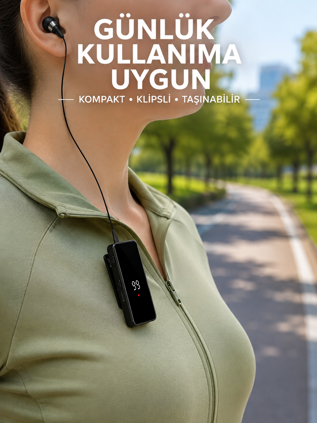 Taşınabilir Bluetooth Kulaklık Dijital Göstergeli Klipsli Tek Kulaklıklı Kompakt Cihaz - Lisinya Taşınabilir Bluetooth Kulaklık Dijital Göstergeli Klipsli Tek Kulaklıklı Kompakt Cihaz - Lisinya